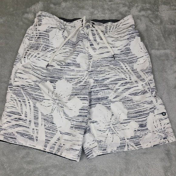 Speedo Floral Board Shorts  Men’s Size 34 Hibiscus Floral Pattern‎ Swim Trunks - Picture 1 of 9